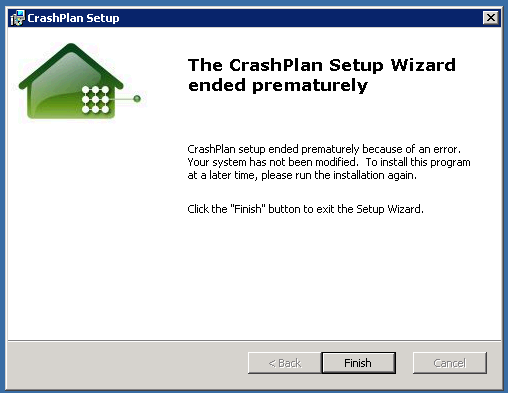 The_CrashPlan_Setup_Wizard_ended_prematurely_1